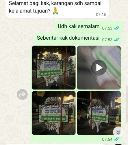 Pengiriman Papan Bunga Selamat Cikadu Cijambe