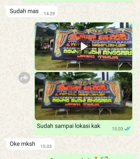 Pengiriman Papan Bunga Cikadu Cijambe